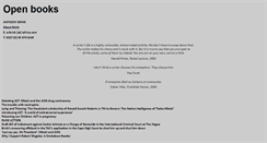Desktop Screenshot of openbooks.tig.org.za