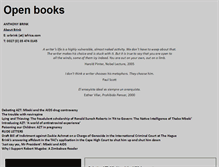 Tablet Screenshot of openbooks.tig.org.za